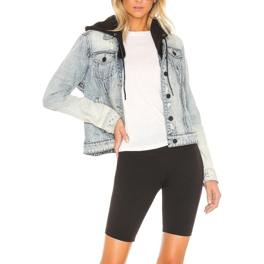 Blank Nyc 'Casual' Blue Encounter Jacket Size S